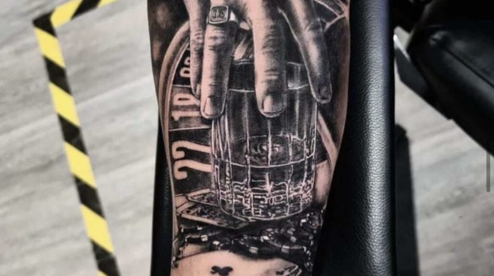 Custom tattoo by Ghost Ship Tattoo Liverpool