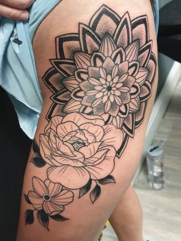 Custom tattoo by Ghost Ship Tattoo Liverpool